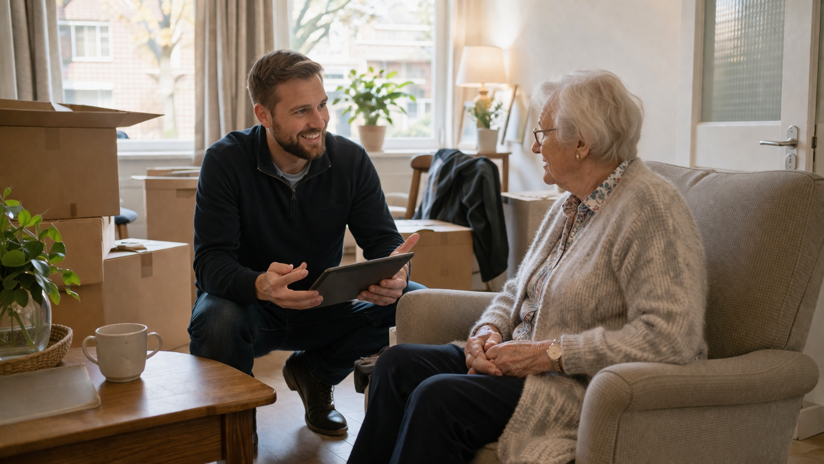 Seniorenwoning sfeer