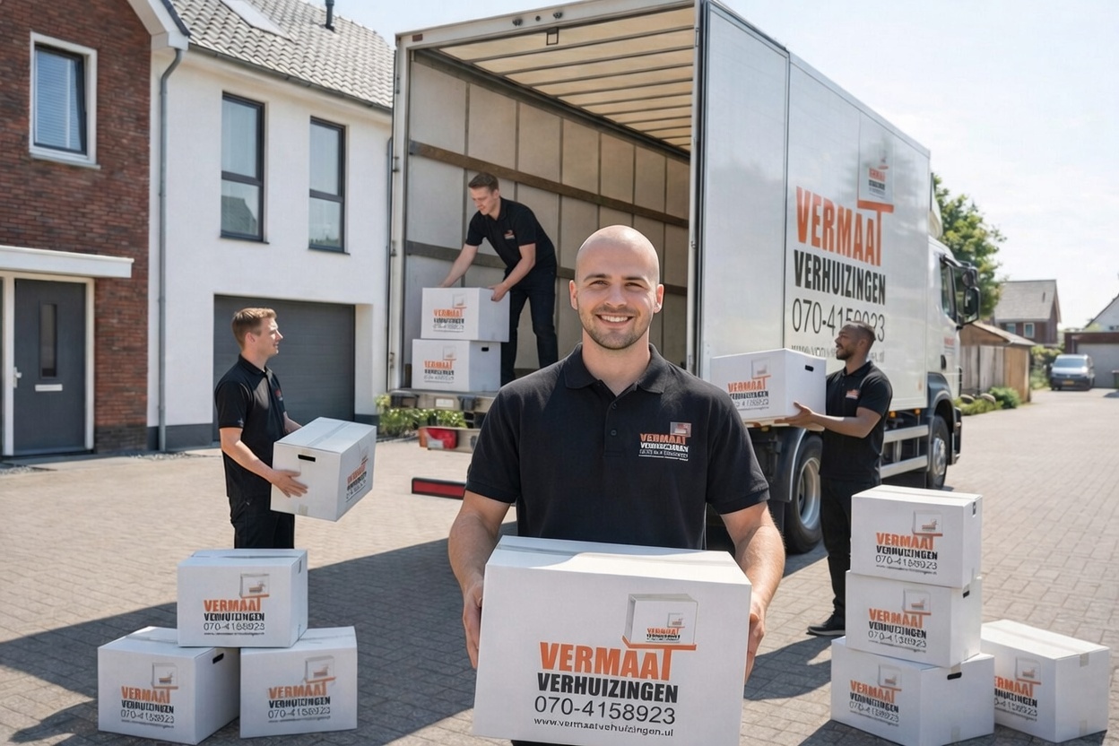 Het verhuisteam van Vermaatverhuizingen